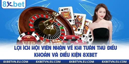 Lợi ích hội viên nhận về khi tuân thủ điều khoản và điều kiện 8xbet
