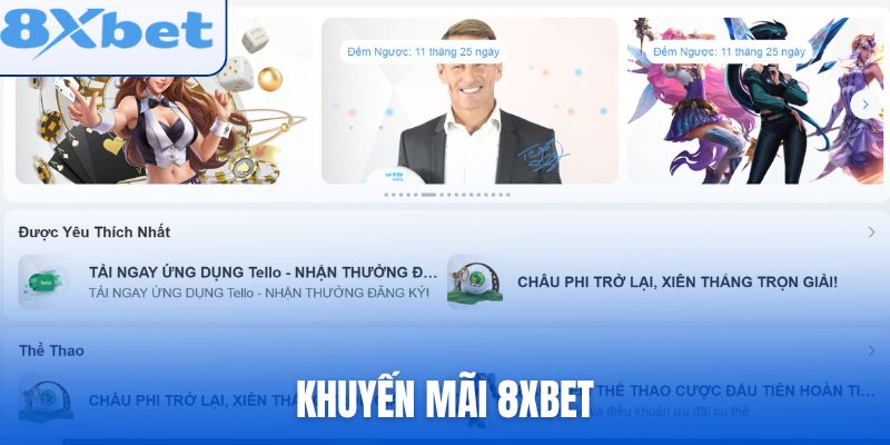 Vì Sao Khuyến Mãi 8xbet Thu Hút Đông Người Chơi