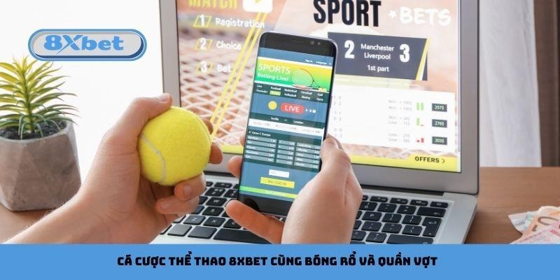 Cá cược thể thao 8xbet cùng bóng rổ và quần vợt