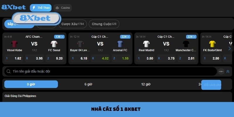 Nhà Cái Số 1 8xbet Uy Tín, Trải Nghiệm Hàng Đầu